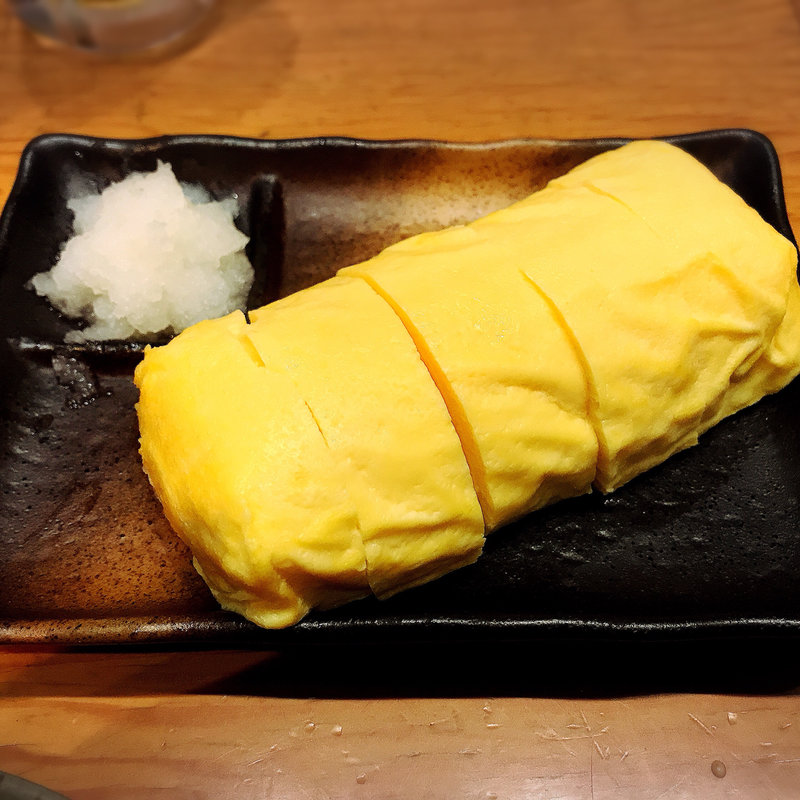 出汁巻きたまご(溝の口 居酒屋 寿や)