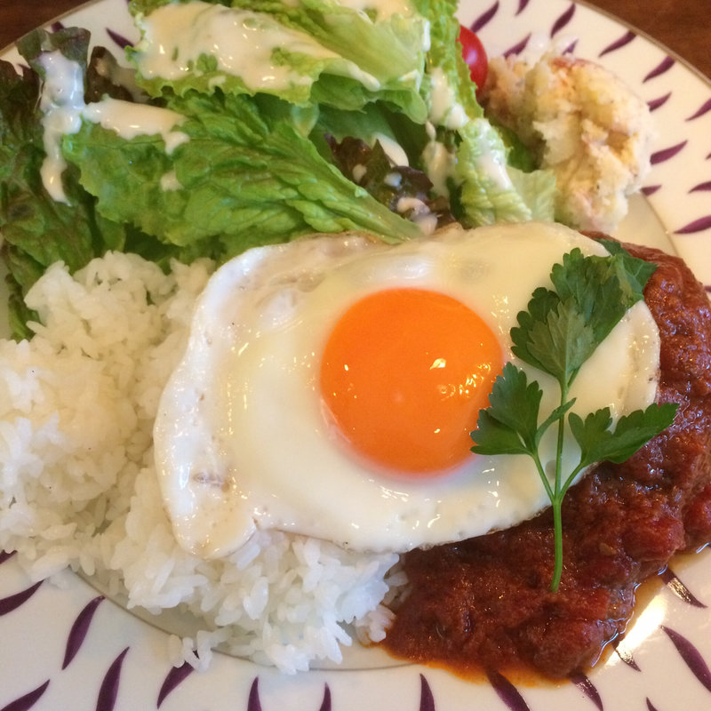 ハンバーグプレート(ZELKOVA)