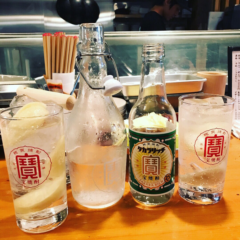 レモンサワーセット(ふみ勝 冷泉公園店)