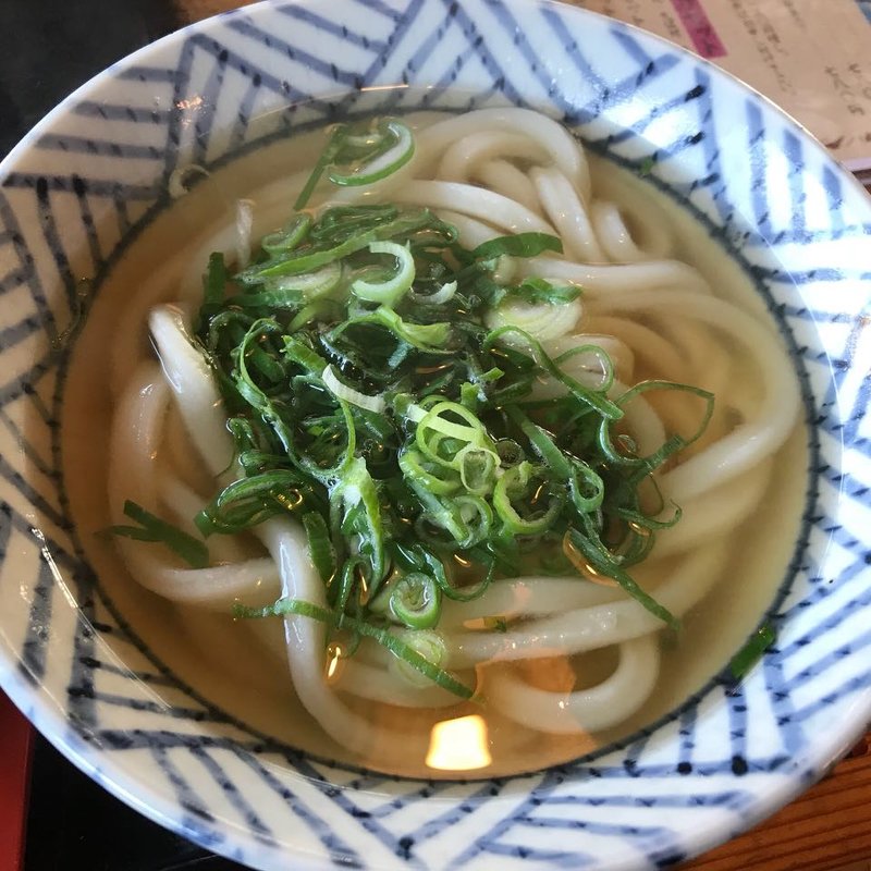 かけうどん(山ちゃんうどん 新宮店)