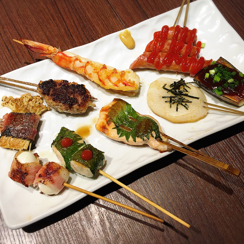 串焼き(串ばる 三宮本店)