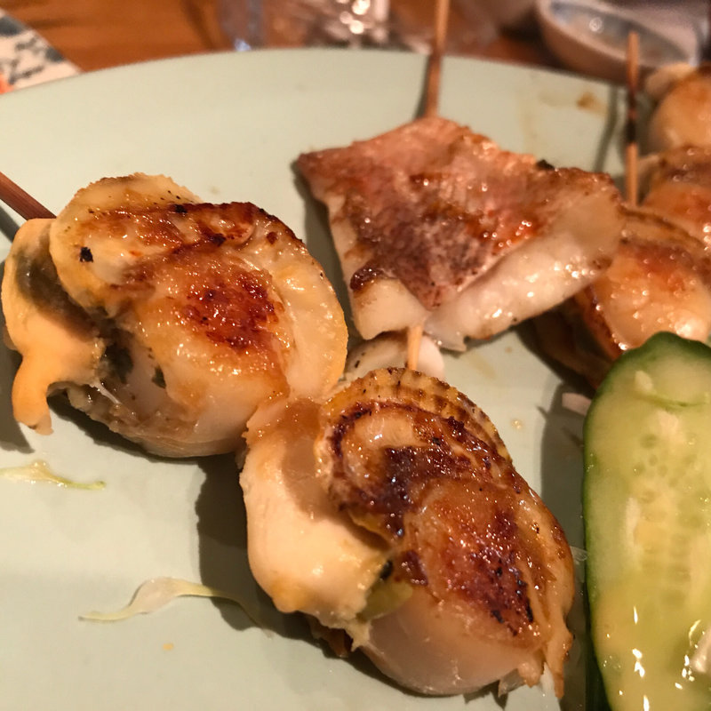 味わいコース（ホタテ・サワラ）(仁和加)