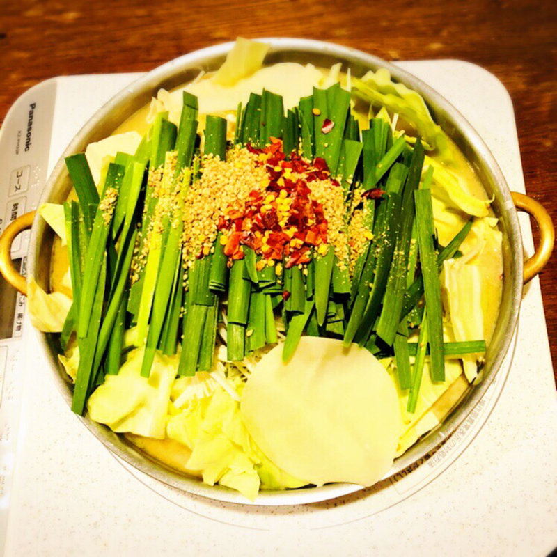 もつ鍋 白味噌(もつ鍋 ながまさ 博多本店)