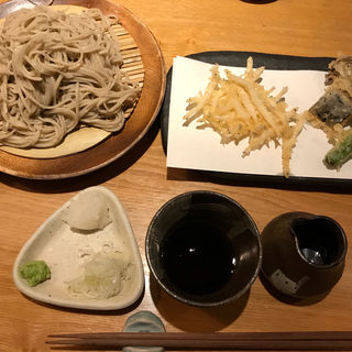 天ぷら蕎麦(蕎楽亭)