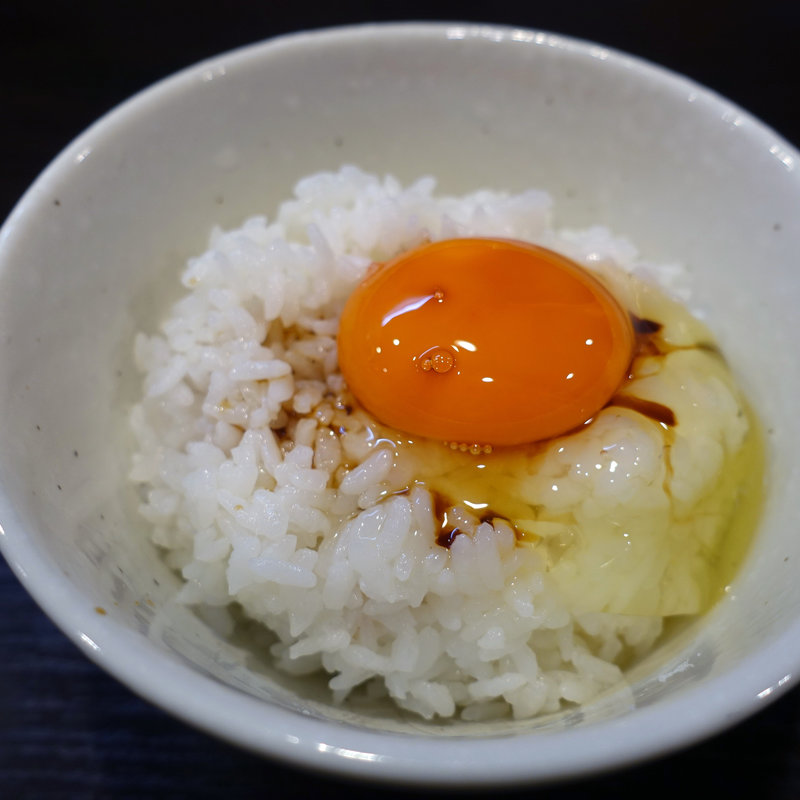 比内地鶏の卵かけごはん(らーめん颯人 （ラーメンハヤト）)