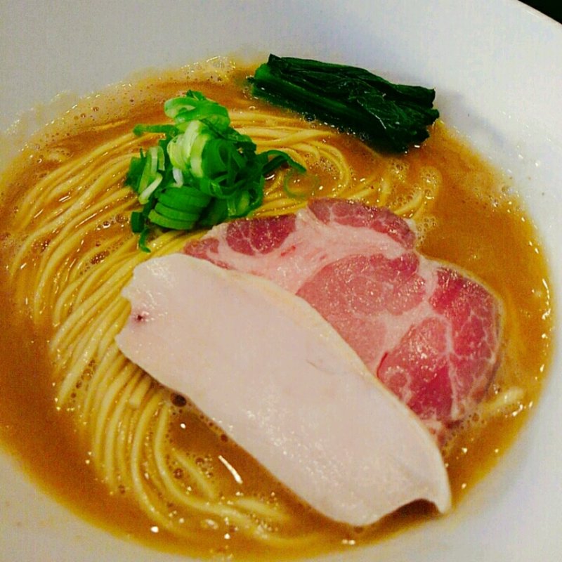 濃厚魚介ラーメン(麺や福はら)