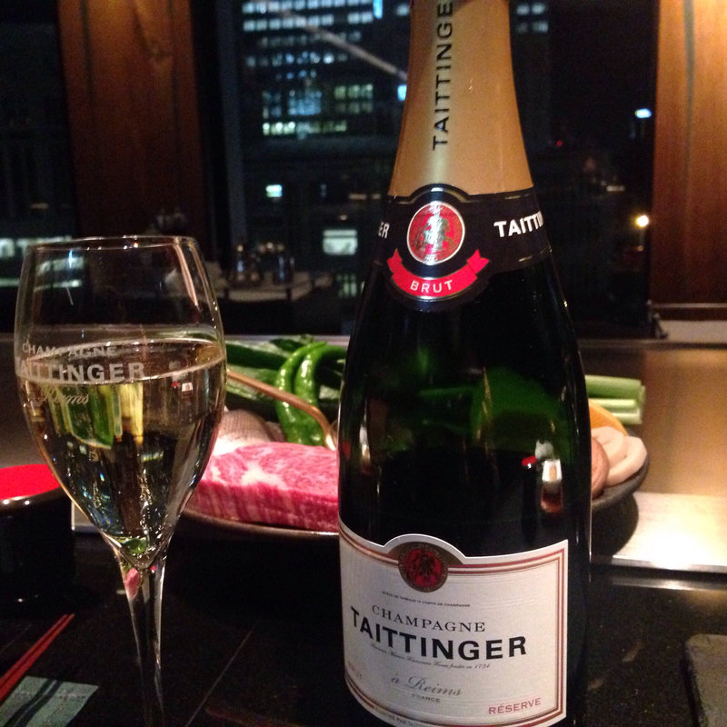 シャンパン テタンジェ(スーパーブッフェ グラスコート)