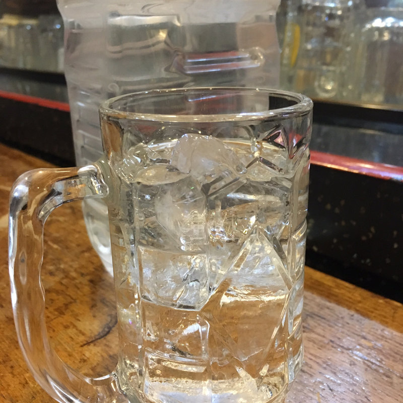 いも焼酎水割り(千石寿司)