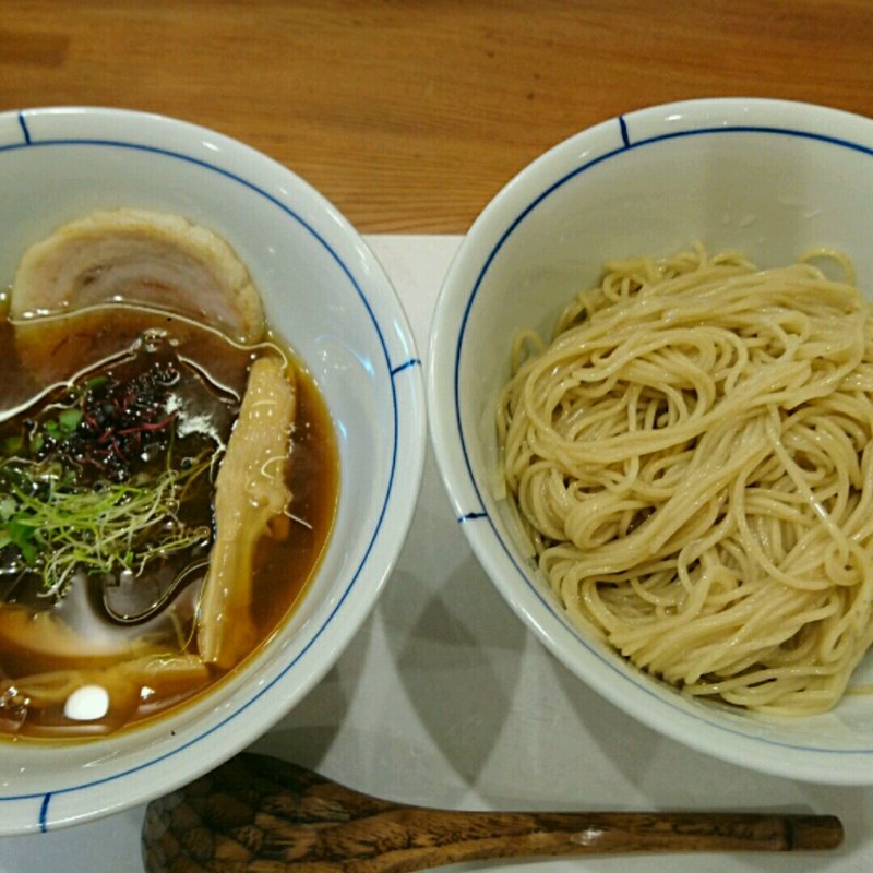 鶏出汁つけそは(別邸三く 中華㐂蕎麦 萃)