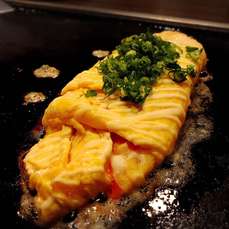 納豆明太オムレツ(たこえびす)