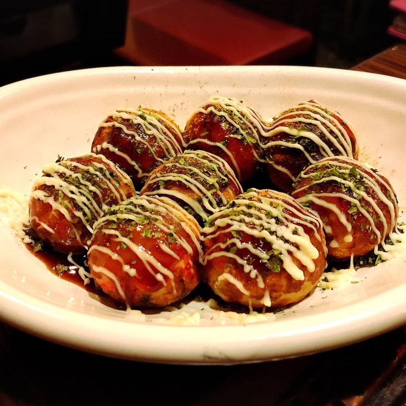 特製だし入りたこ焼き(たこえびす)