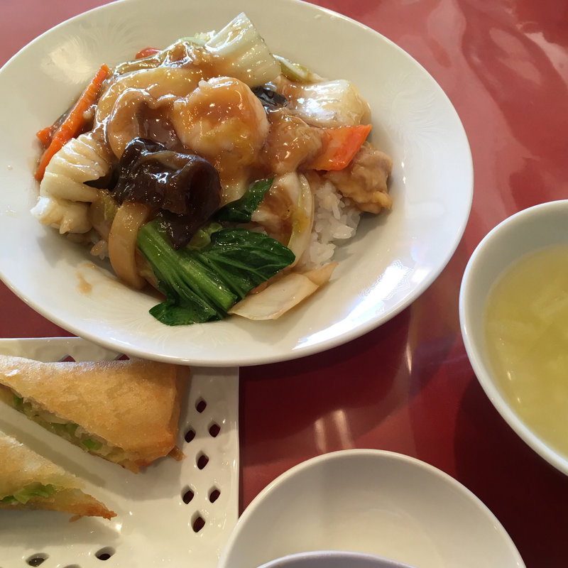 五目中華丼セット(翠園 （スイエン）)