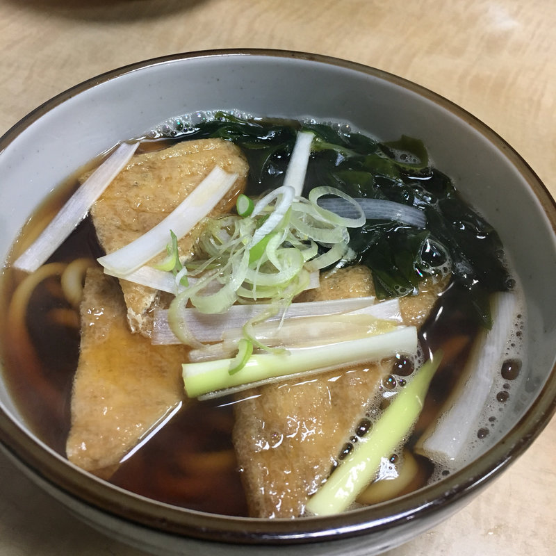 きつねうどん(満留賀 （まるか）)