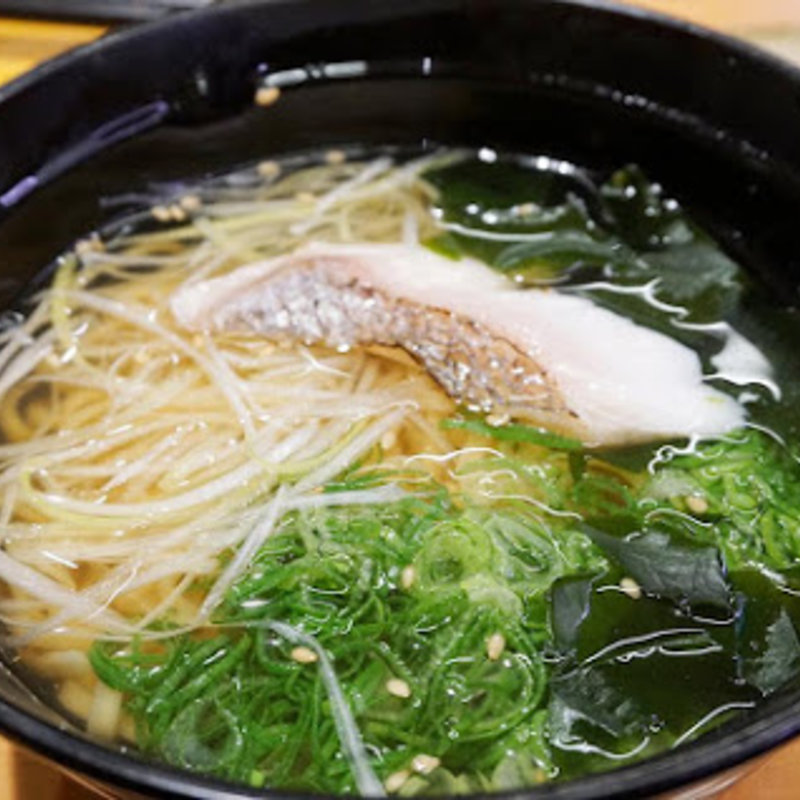 鯛だし塩ラーメン(スシロー 博多駅南店)