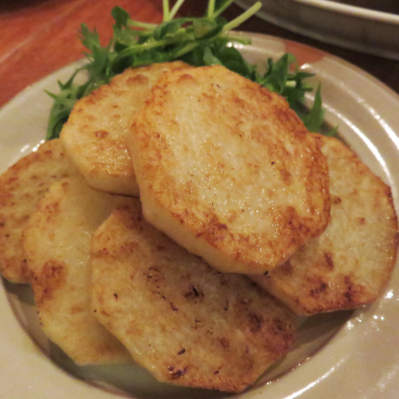 深夜食堂の長いものソテー(町屋 あかりや)