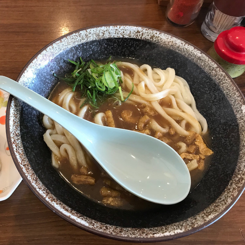 カレーうどん(小麦冶 箱崎本店)