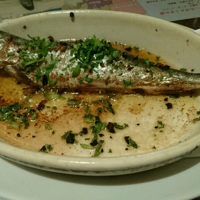 いわしのオーブン焼き(ヴィラモウラ 赤坂サカス店)