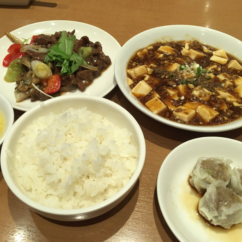 おすすめ定食(崎陽軒(キヨウケン) 中華食堂横浜ポルタ店)