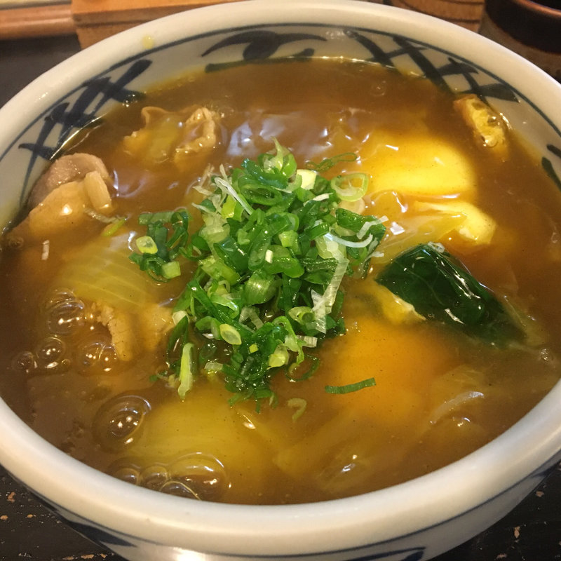 カレーうどん上(丸万)