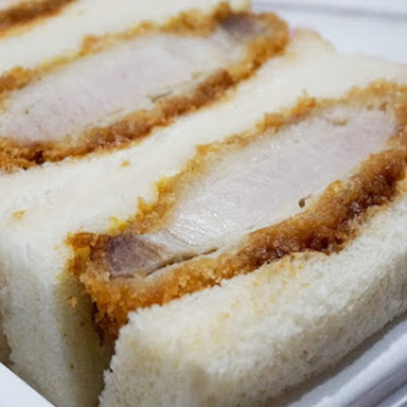 四元豚 特厚カツサンド(トランドール博多駅店)