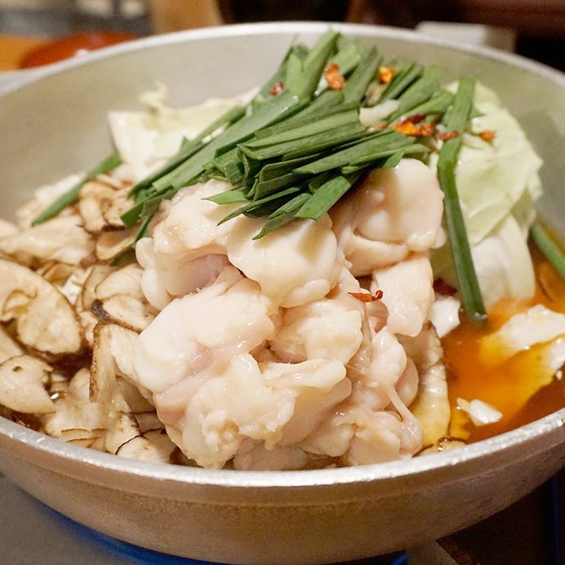 やまやのもつ鍋定食ランチ(博多もつ鍋やまや 博多店)