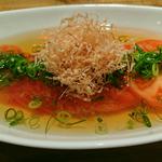 冷やし出汁トマト