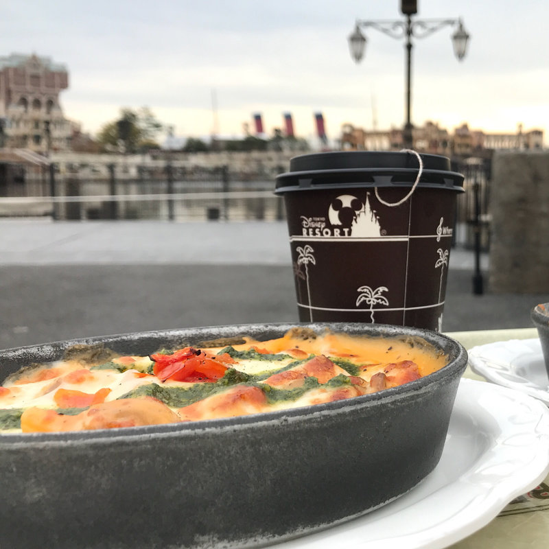 ペンネグラタン(S.S.コロンビア・ダイニングルーム)