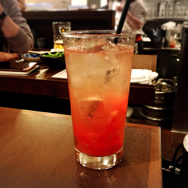 塩トマトサワー(宮崎もも焼き専門店 太一)