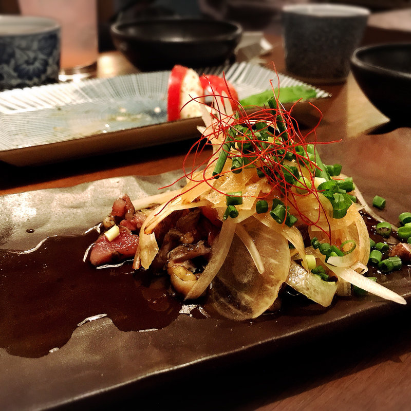 鶏ももタタキ(宮崎もも焼き専門店 太一)