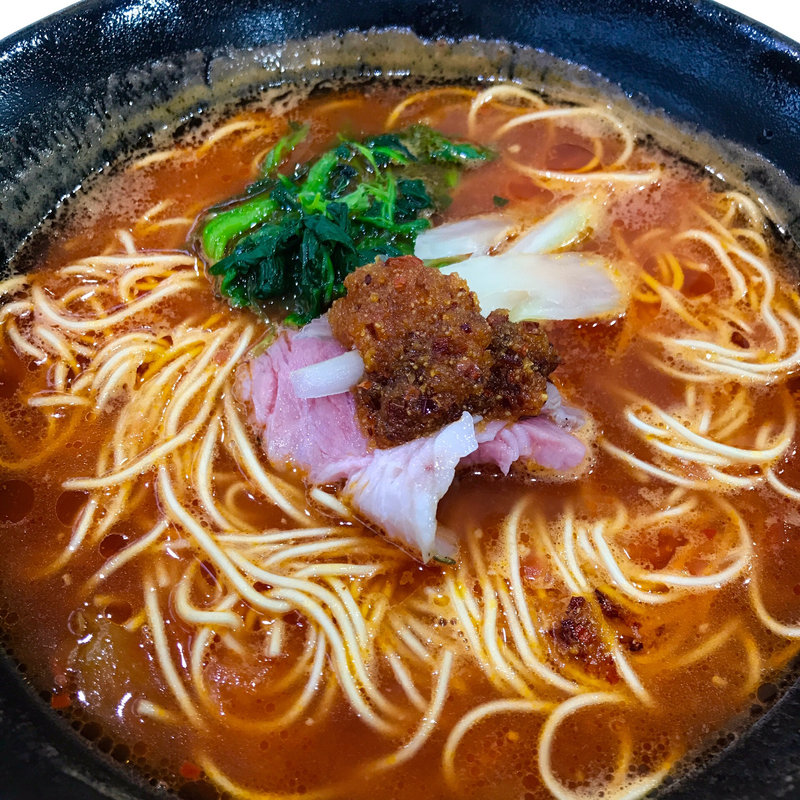 トマトラーメン(トマトラーメンと辛麺のお店 DOPO トリアス店)