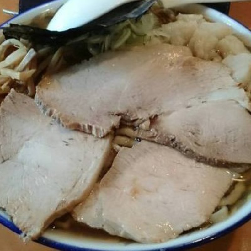 中華そば普通（身入り）(ケンちゃんラーメン 余目店)