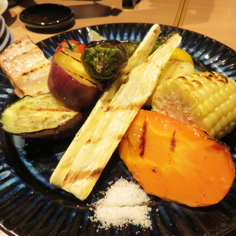 焼き野菜の盛り合わせ(ユルイヤ)