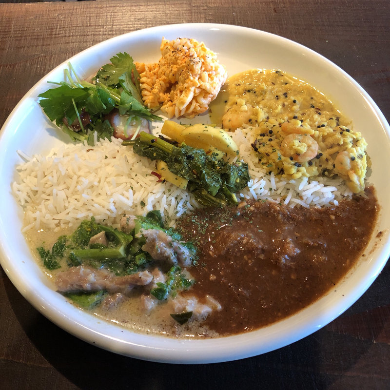 あいがけ(酒 to curry アチール)