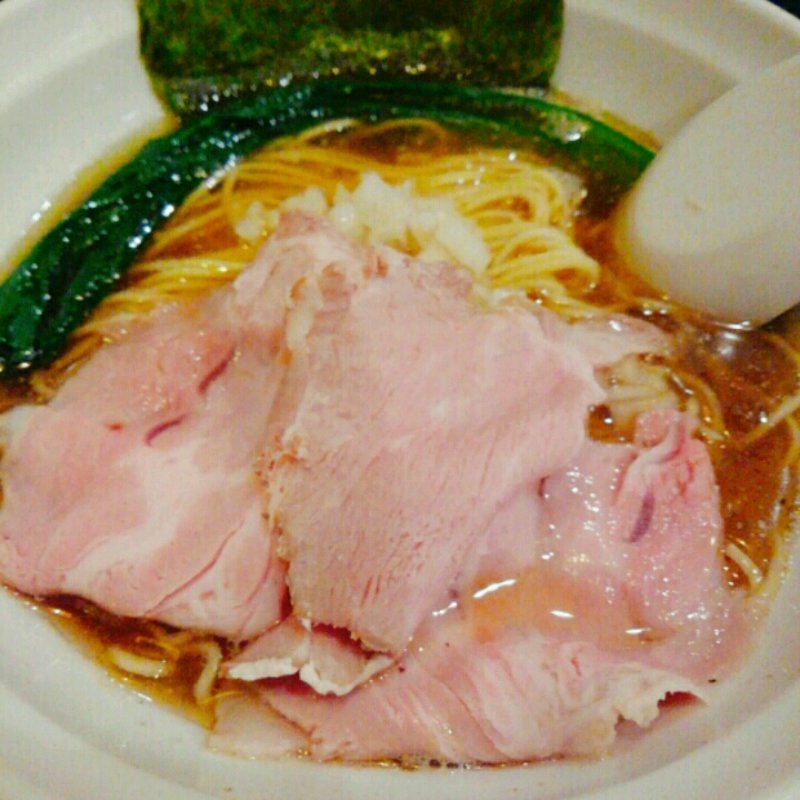 焙乾煮干と秋刀魚節の中華そば(丿貫)