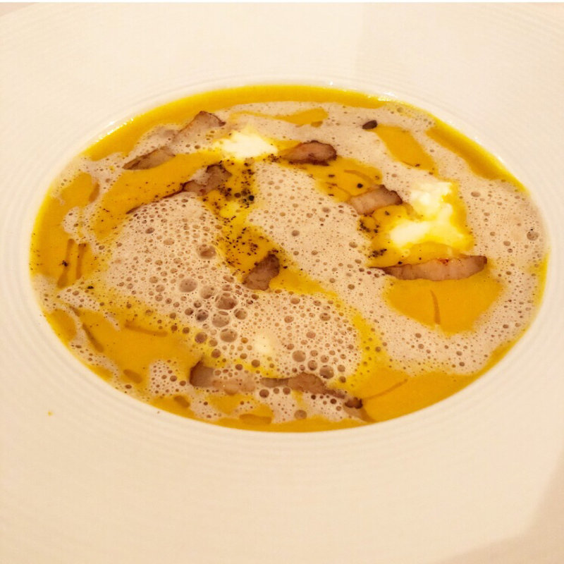 かぼちゃとベーコンスープ(La table au japon （ラ・ターブル・オ・ジャポン ）)