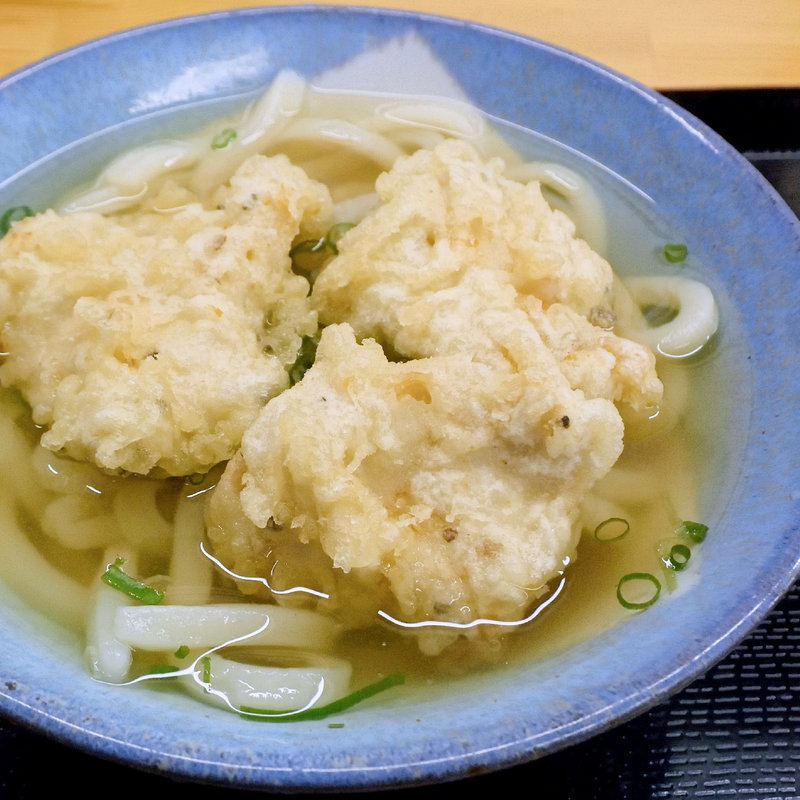 かけ+とり天(吾里丸うどん2)