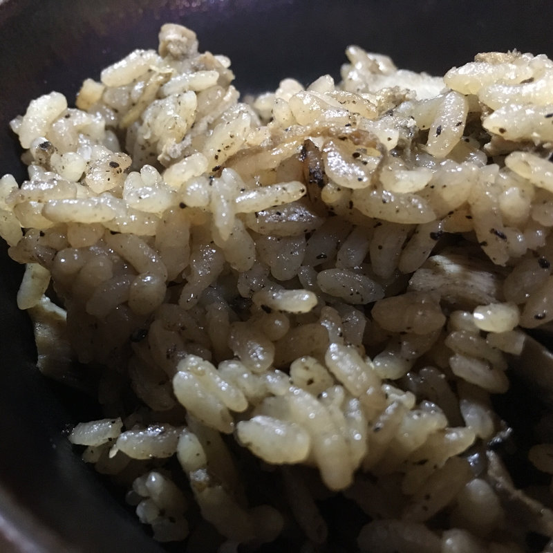 シシタケの炊込み御飯(お山の大将 )