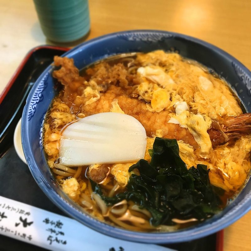 天とじそば(大むら)