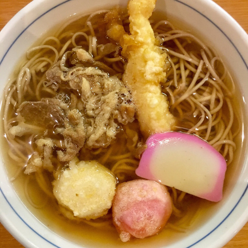 肉・海老天のパワフル福来たるうどん(ウエスト舞松原店(うどん))
