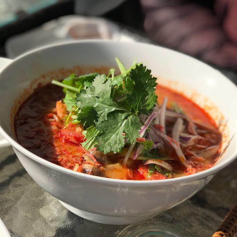 トムヤムクンラーメン(カフェガパオ)