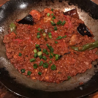 ナスと羊挽肉のカラフィ トマト風味(パオ・キャラヴァンサライ)