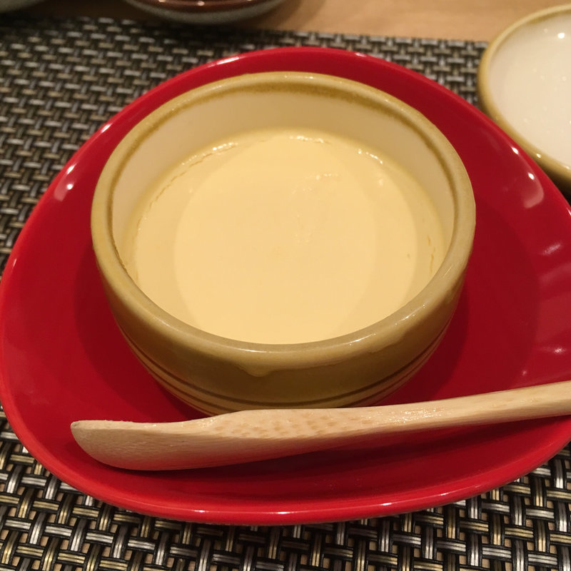 限定プリン(茶碗蒸し本舗稲穂中洲)