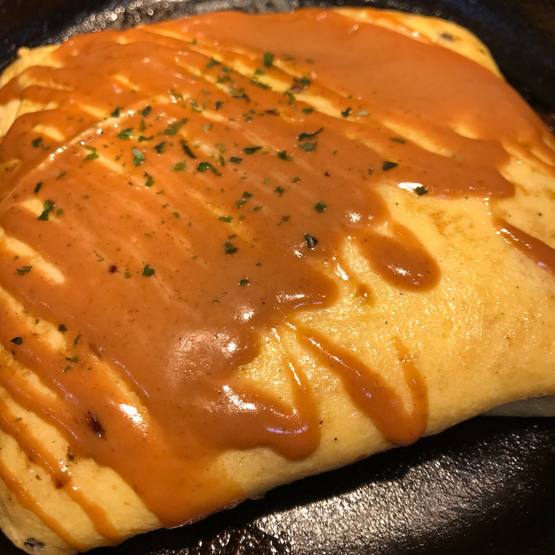チーズオムレツ(わらい食堂 イオンモール新小松店)