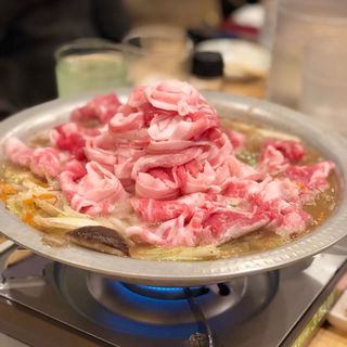 豚骨鍋(福島壱麺 （イチメン）)