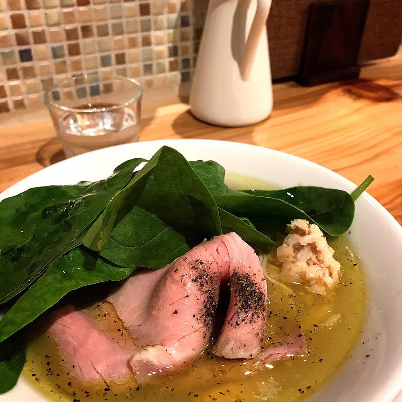 5種の貝だしそば(自家製麺 うろた)