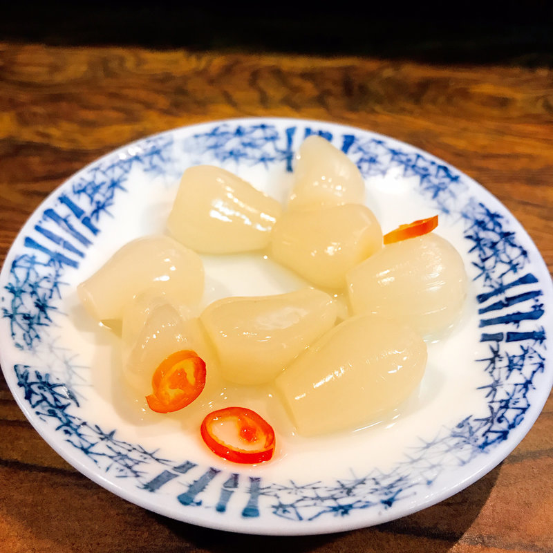 らっちょう(米久（よねきゅう）【名物ホルモン焼・かまあげ豚足の店 】)