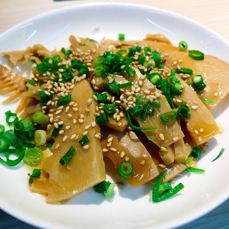 おつまみメンマ(らーめん 龍の羽 雑餉隈本店)