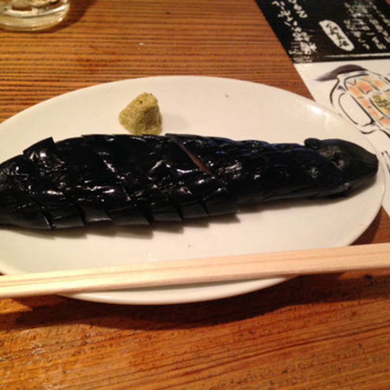ナスの一本漬け(立ち呑み酒場 よかたいデイトス店)