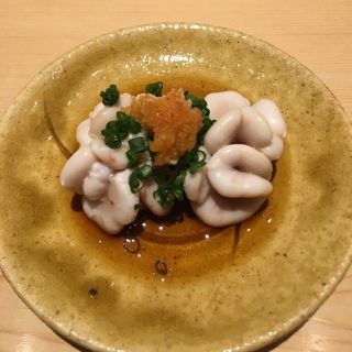 白子ポン酢(鮨さいとう)