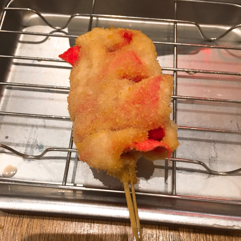 紅生姜(串かつ でんがな 大阪駅前第3ビル店)